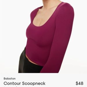 NEW BABATON CONTOUR LONG SLEEVE CROP